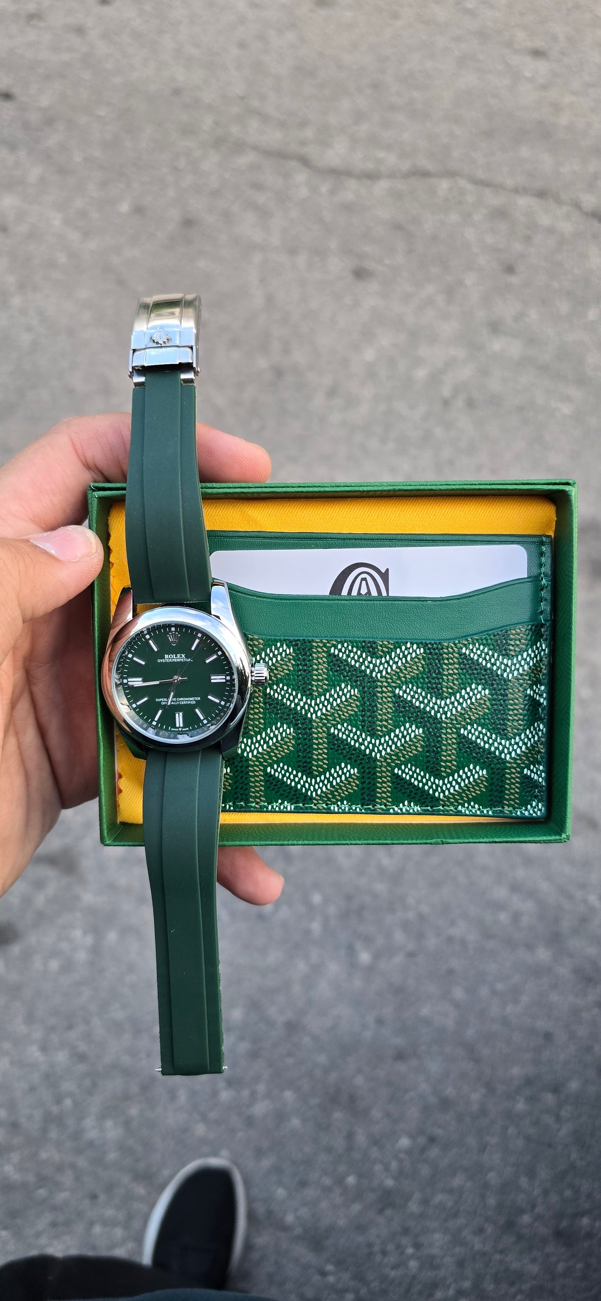 Pack Montre RX et Portefeuille GY