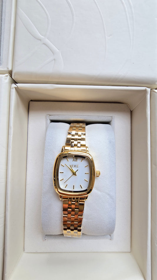 Montre IK - Doré Carré + Boite original