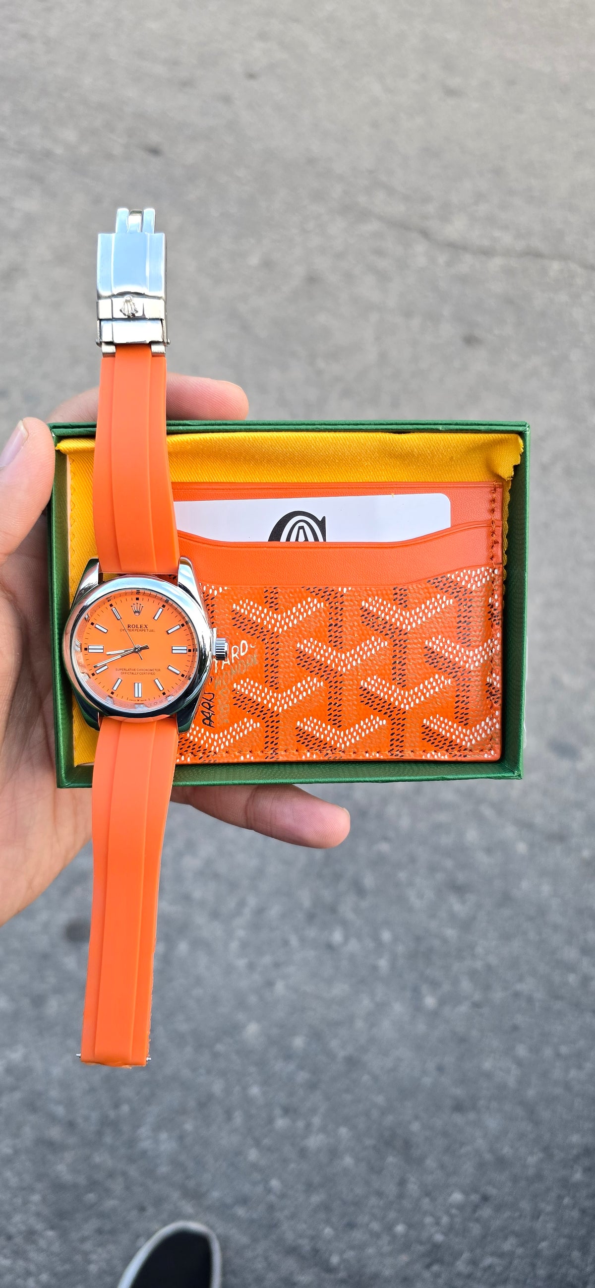 Pack Montre RX et Portefeuille GY