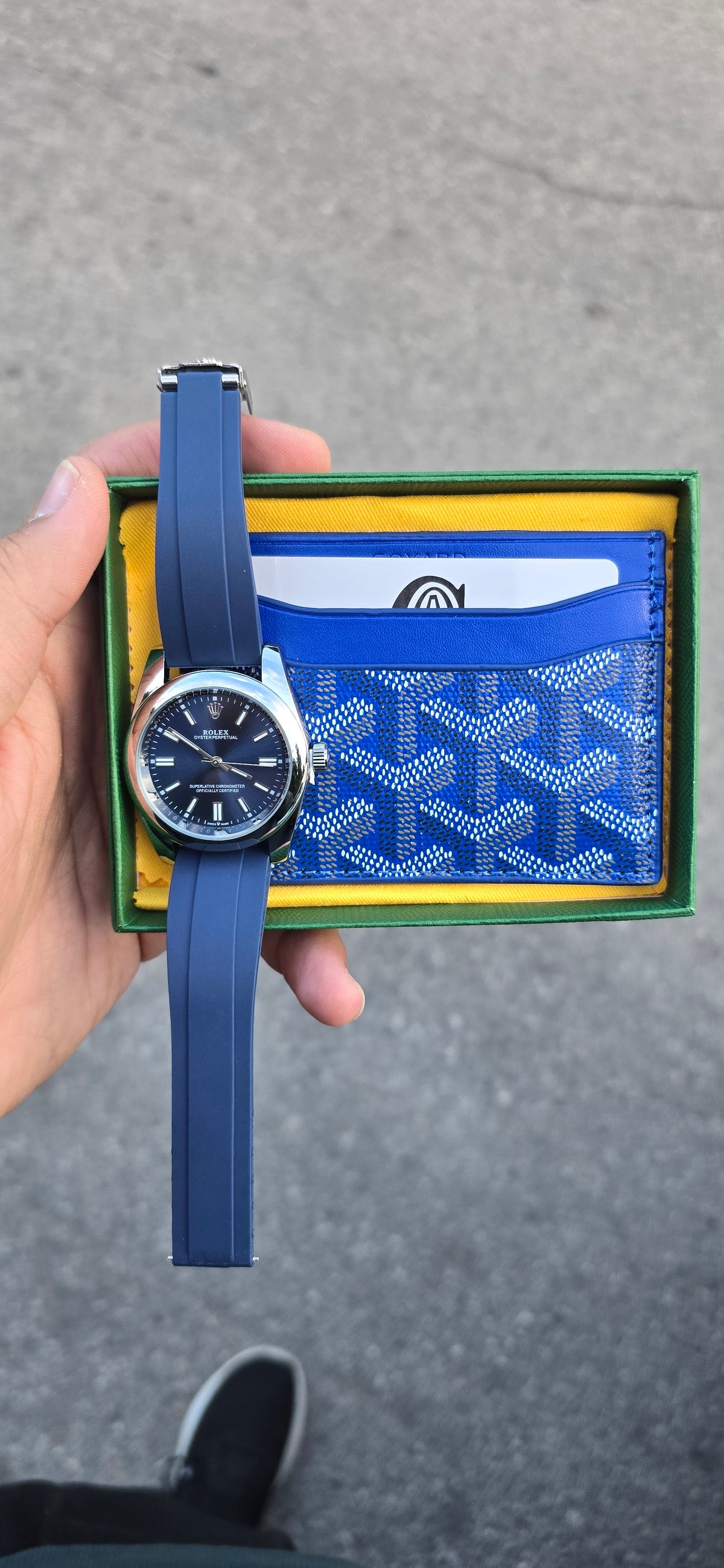 Pack Montre RX et Portefeuille GY