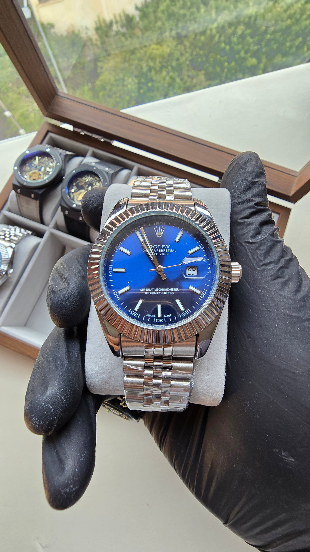 Montre Rolex – Cadran Bleu