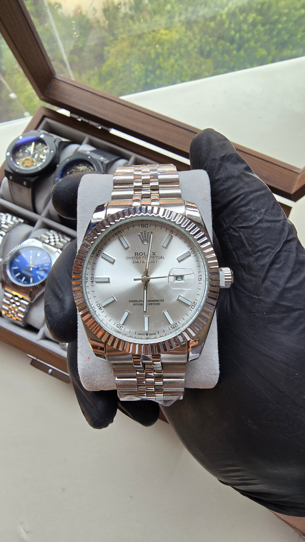 Montre Rolex – Cadran Blanc