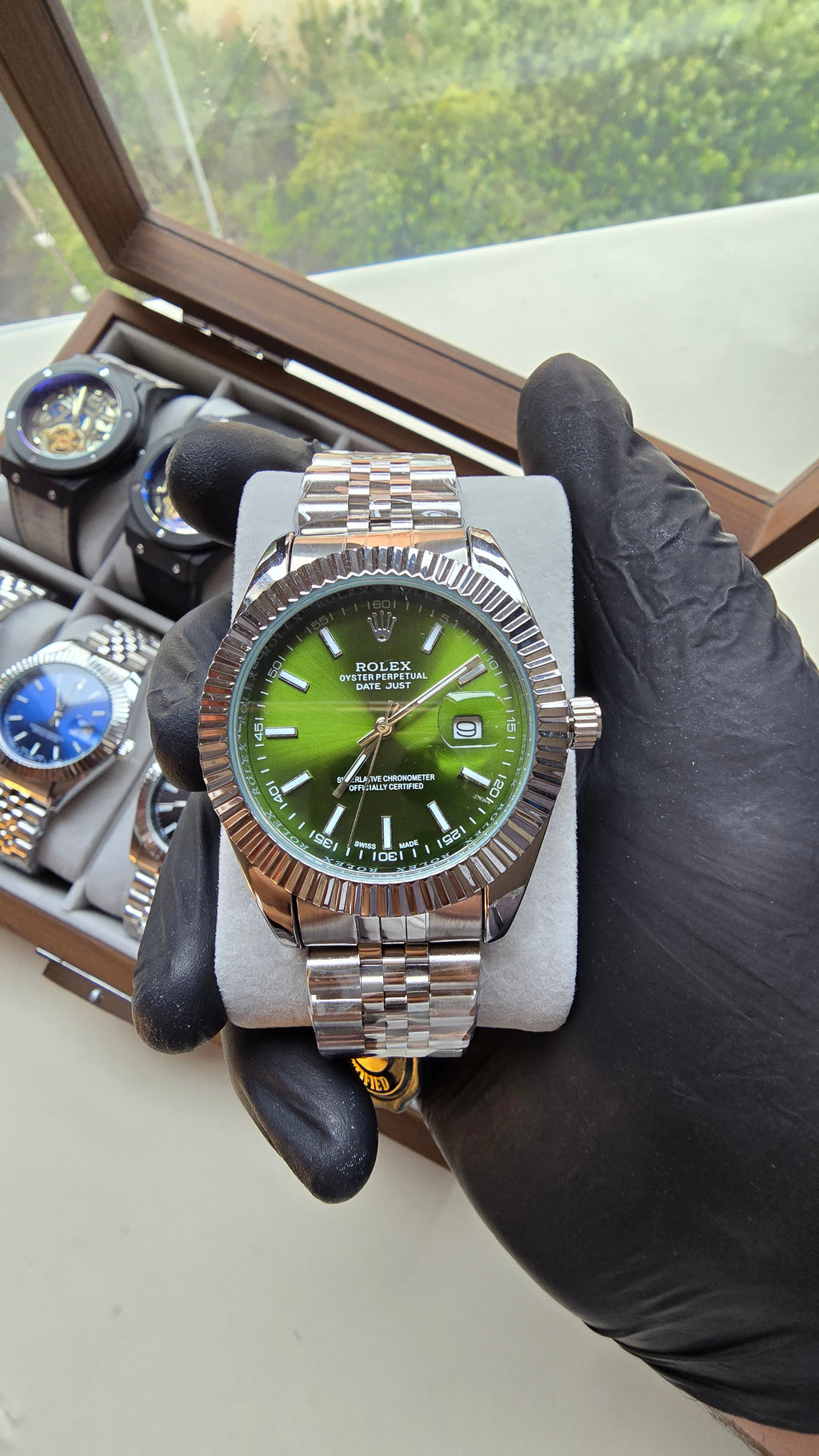 Montre Rolex – Cadran Vert