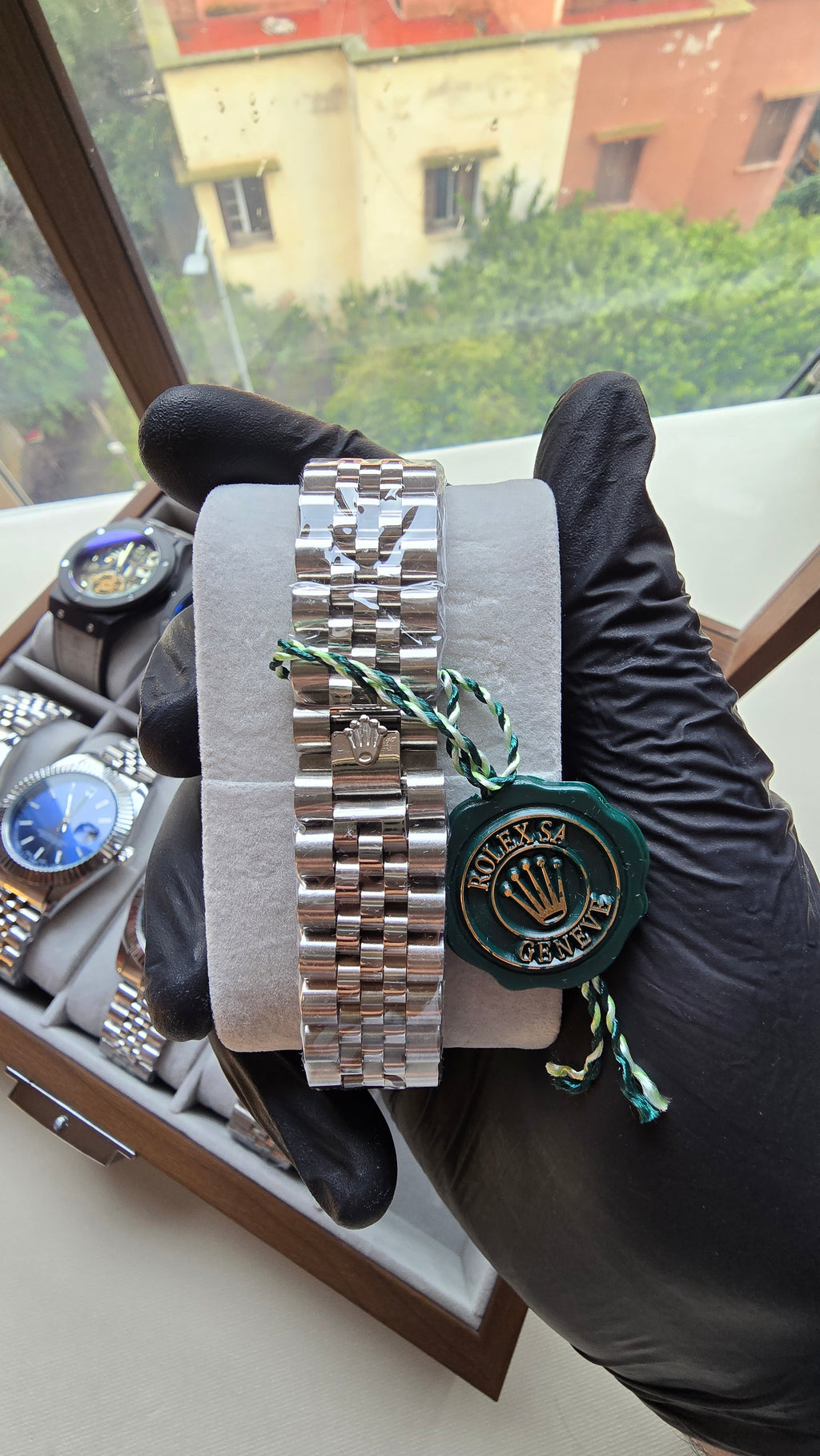 Montre Rolex – Cadran Vert