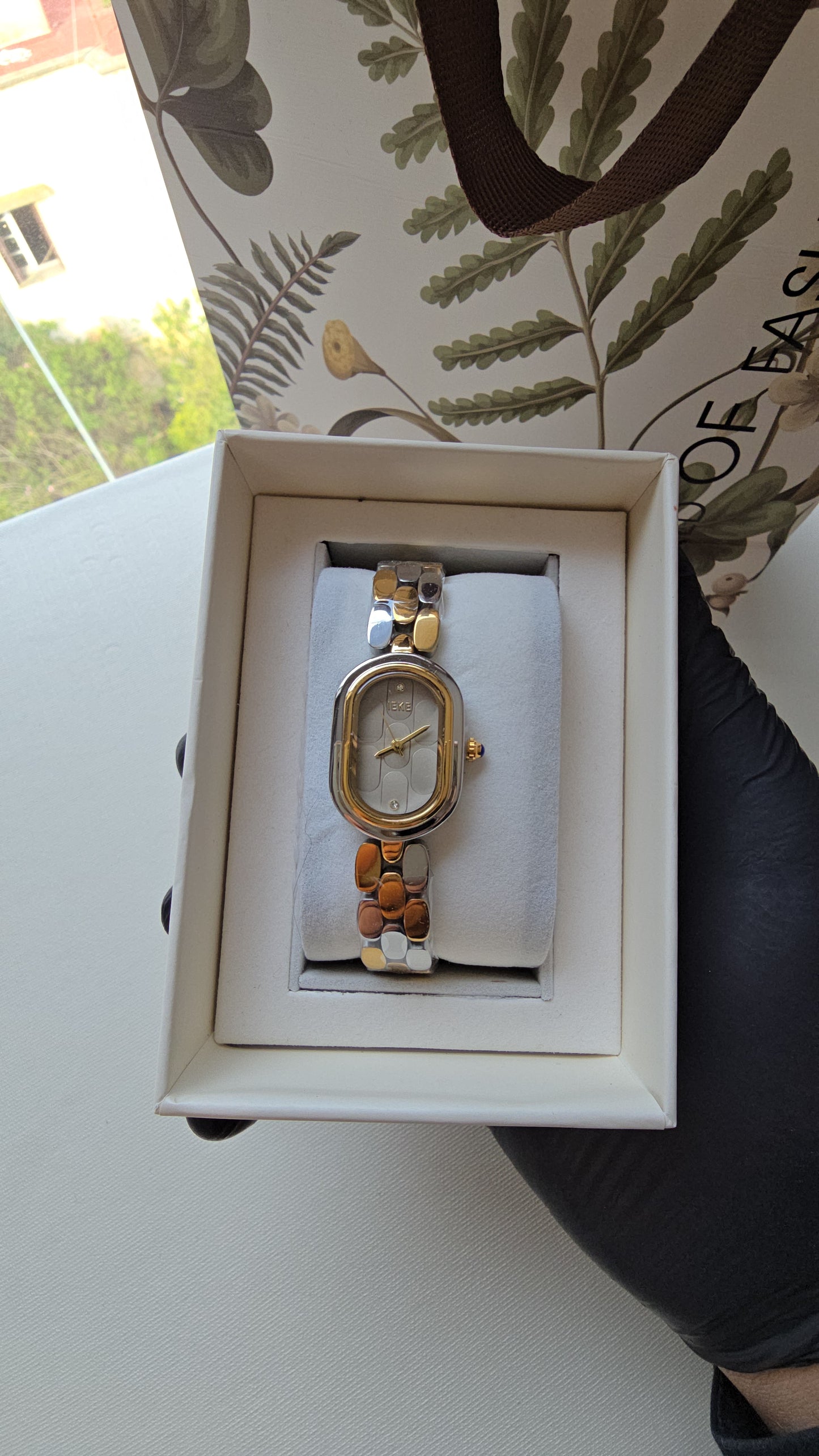 Montre IK - Doré Gris + Boite original