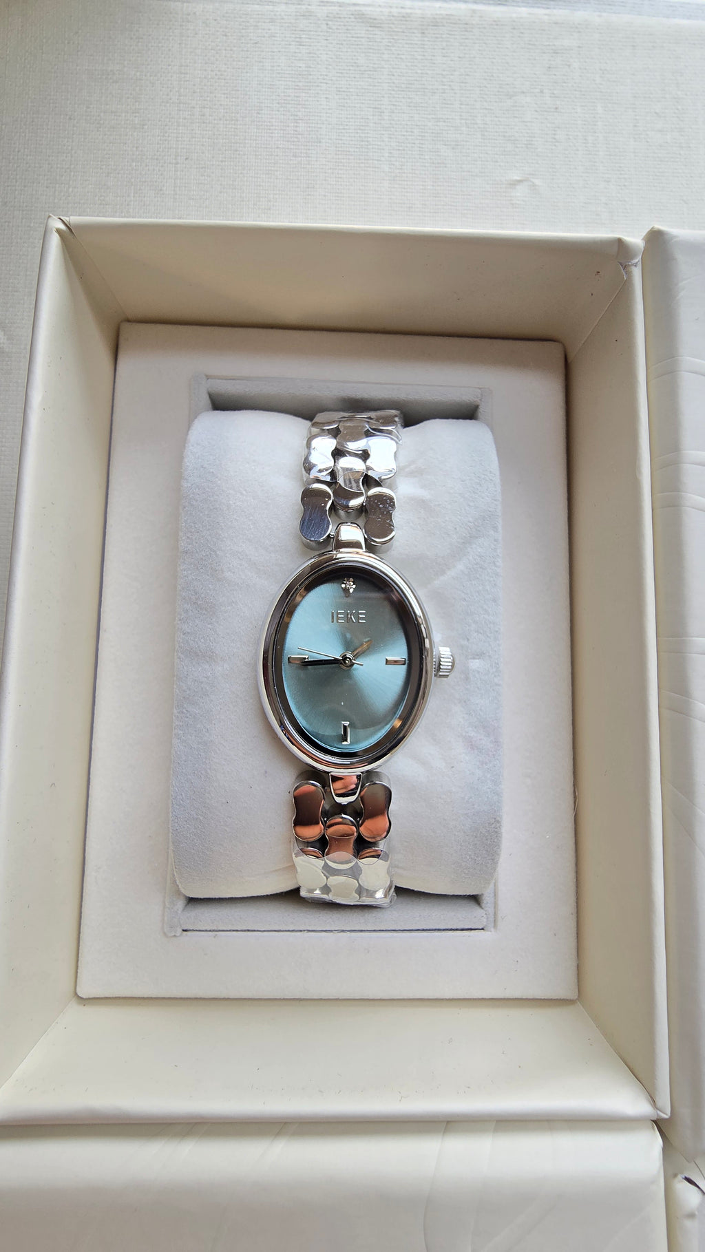 Montre IEKE - Doré Argenté + Boite original