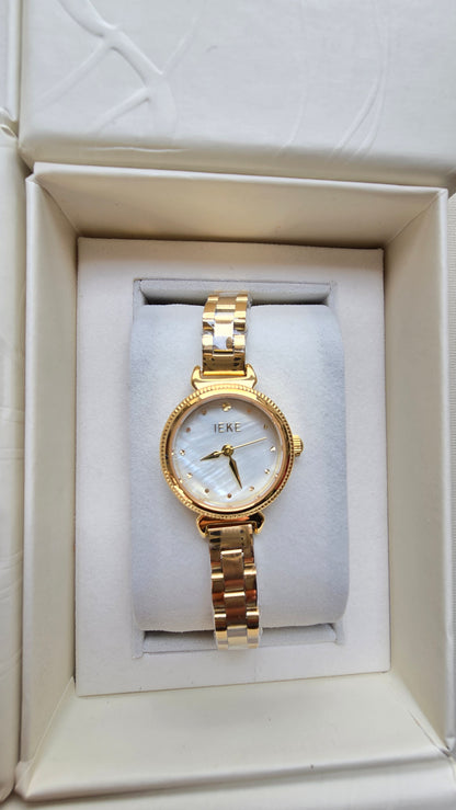 Montre IK- Doré Cercle Petite + Boite original