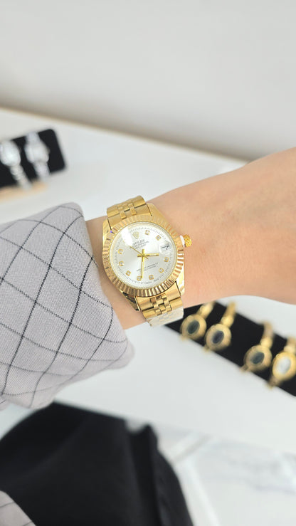 Montre RX- Doré (tableau blanc)