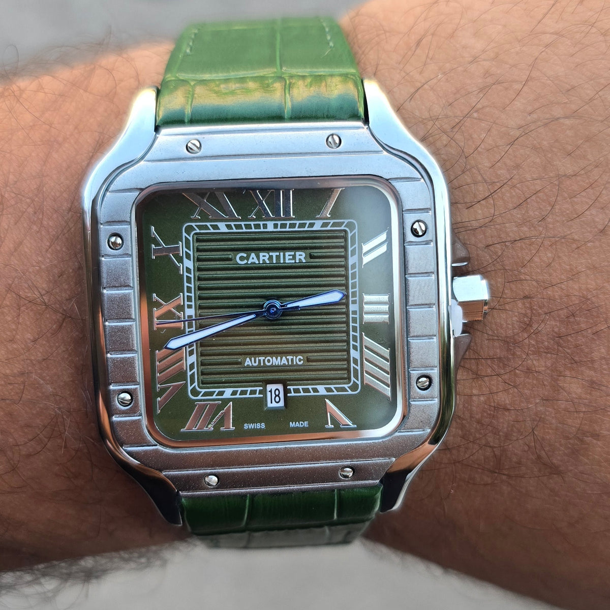 Montre CR Cuir