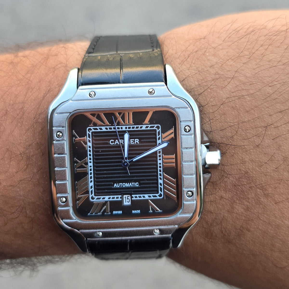 Montre CR Cuir