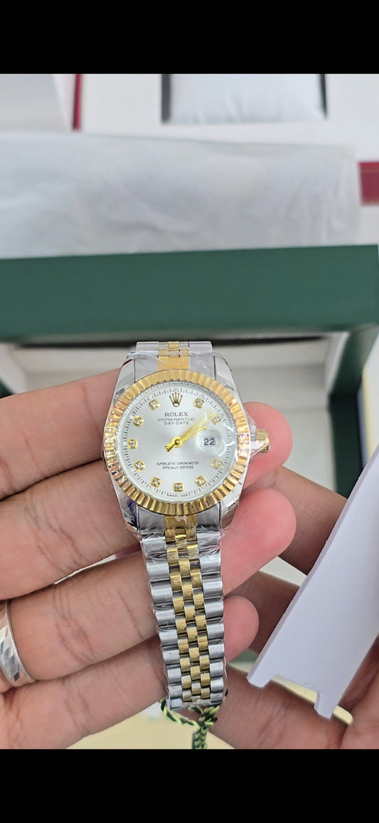 Montre RX- Doré_argenté (tableau blanc)