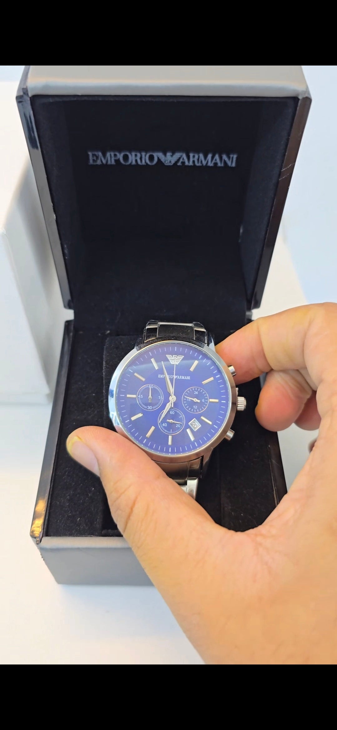 Montre AR – Cadran Bleu