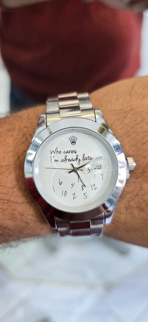 Montre RX Too late