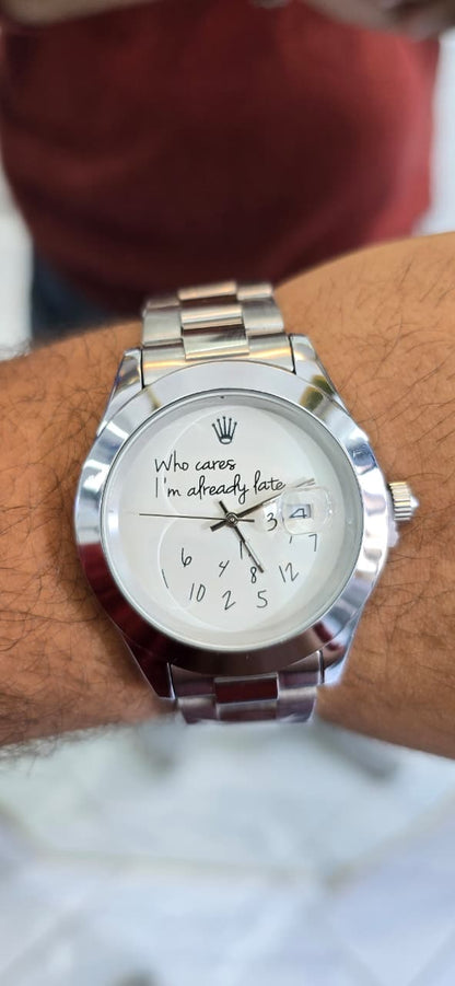 Montre RX Too late