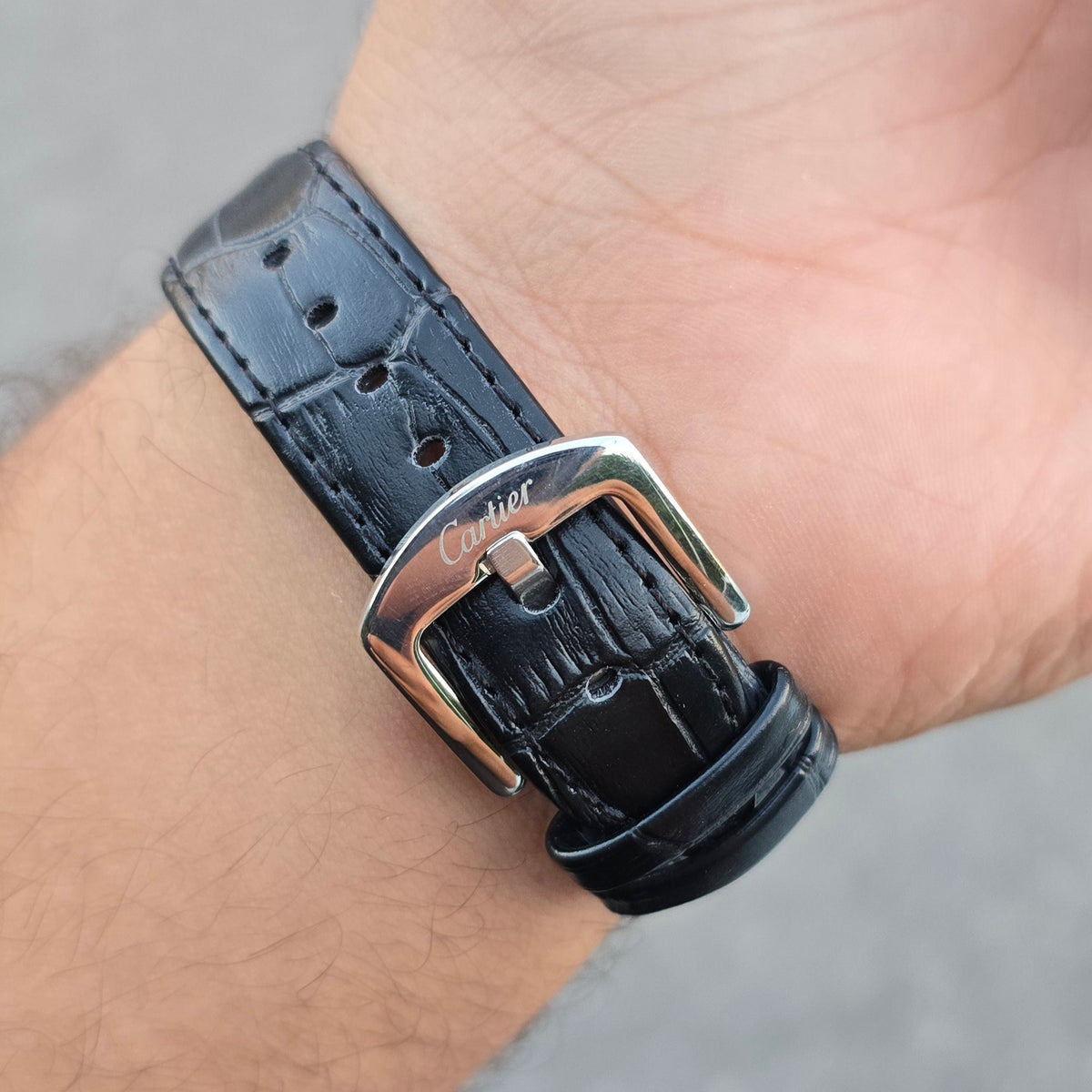 Montre CR cuir