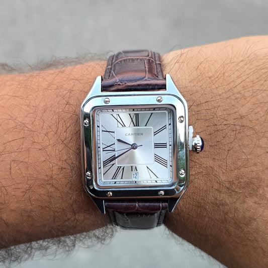 Montre CR cuir