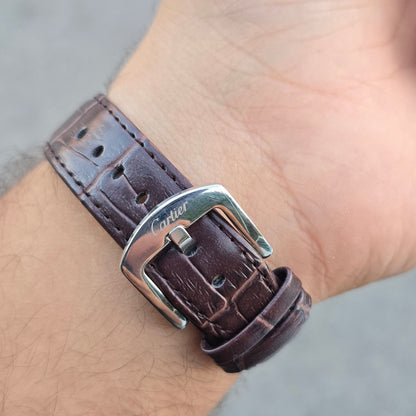 Montre CR cuir