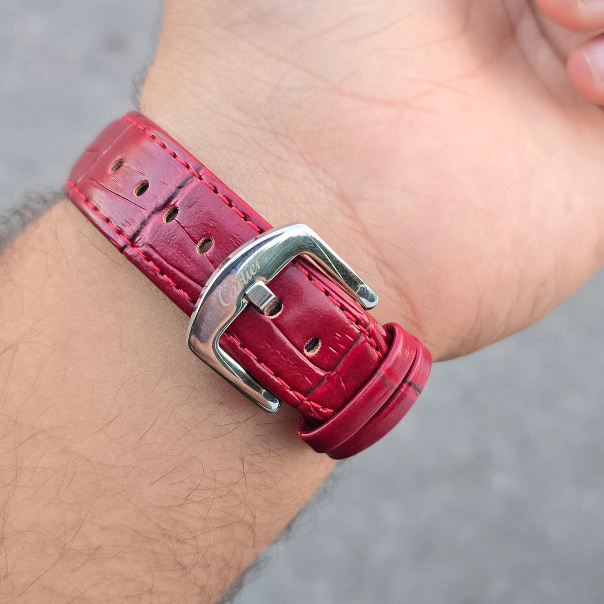 Montre CR cuir